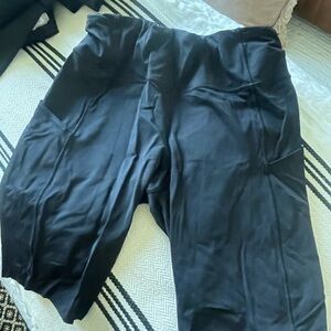 lululemon athletica Black Bike Shorts